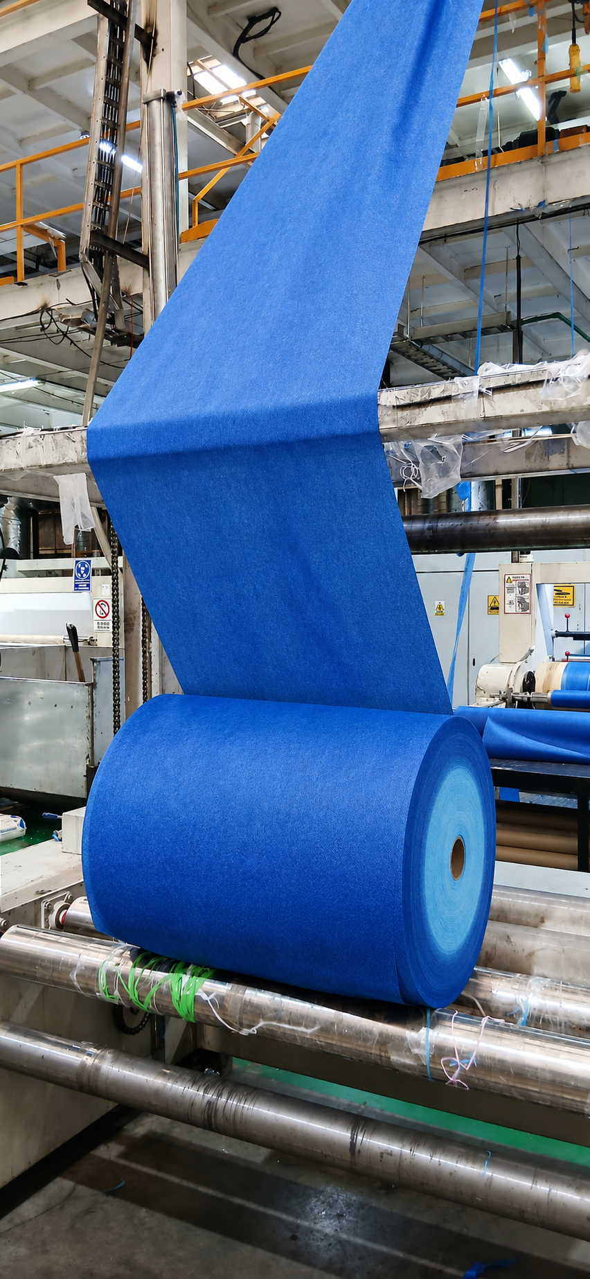 Muestra de color de tela spunbond Debytex