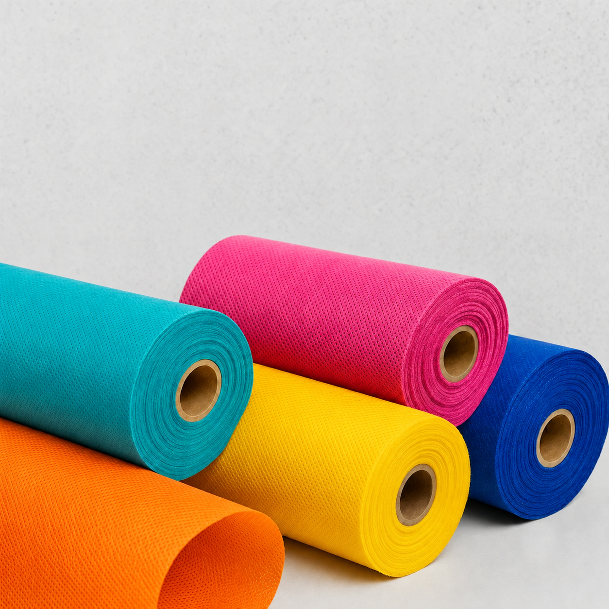 Muestra de color de tela spunbond Debytex