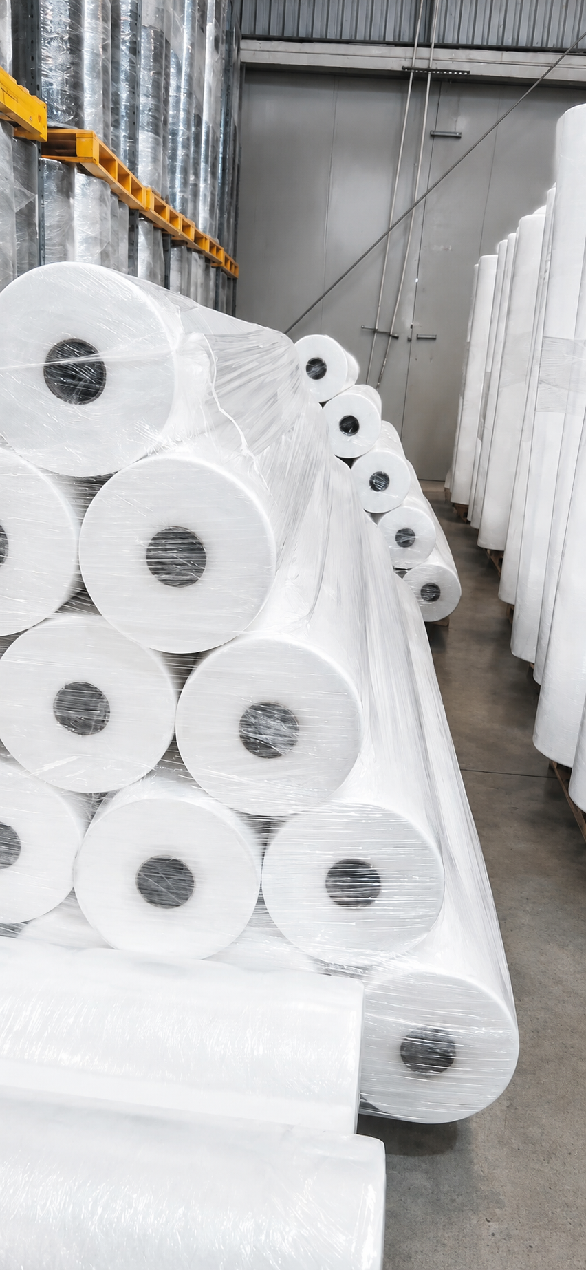 Muestra de color de tela spunbond Debytex