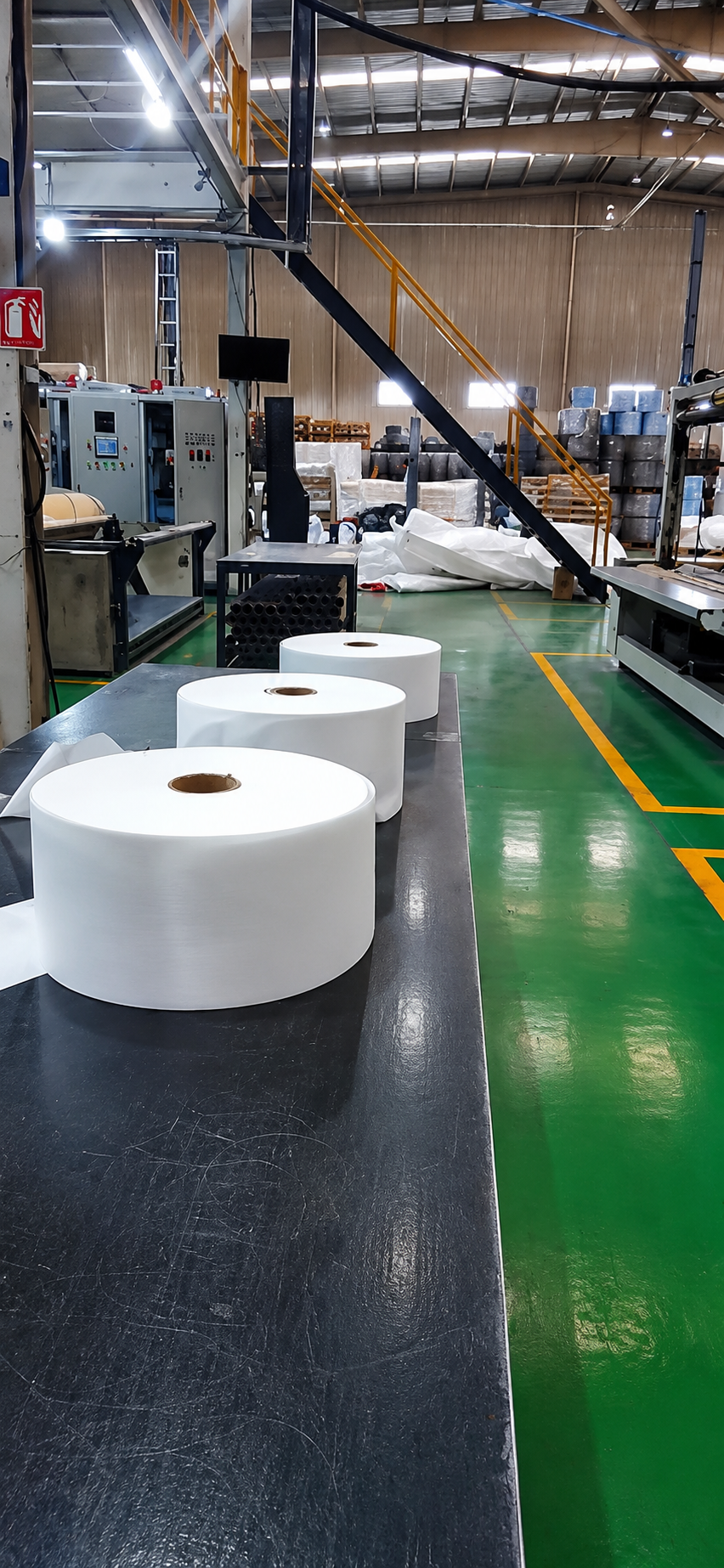 Muestra de color de tela spunbond Debytex